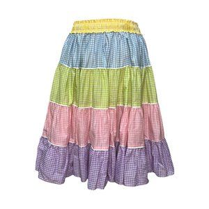 Vintage Pete Bettina gingham dancing skirt